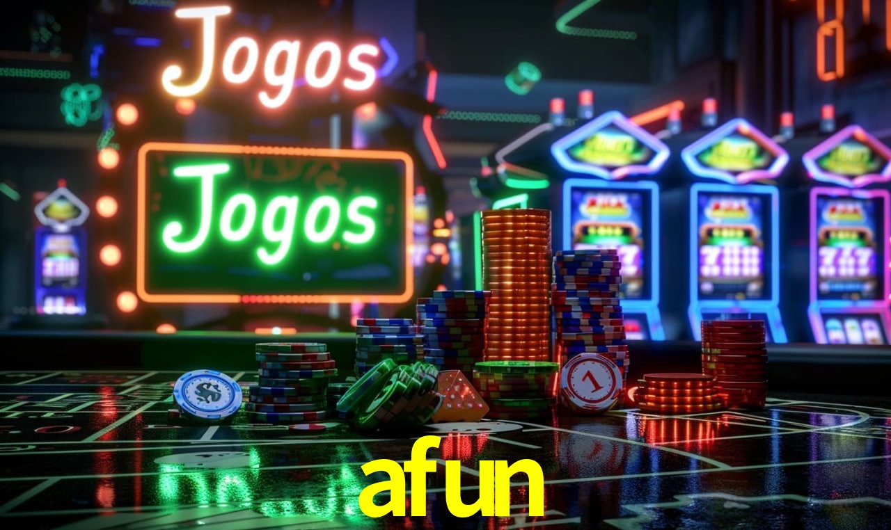 APP oficial da afun para mobile