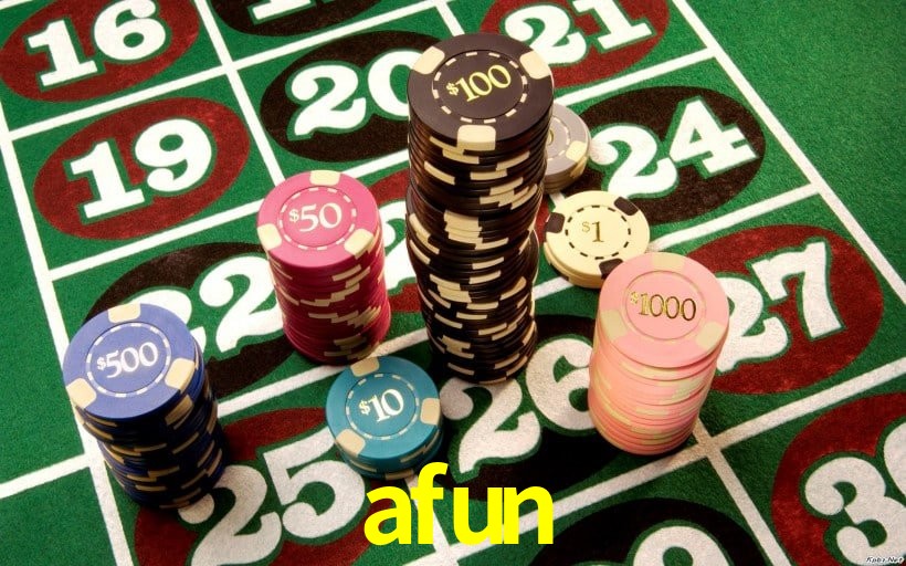 Aplicativo móvel afun para iOS e Android
